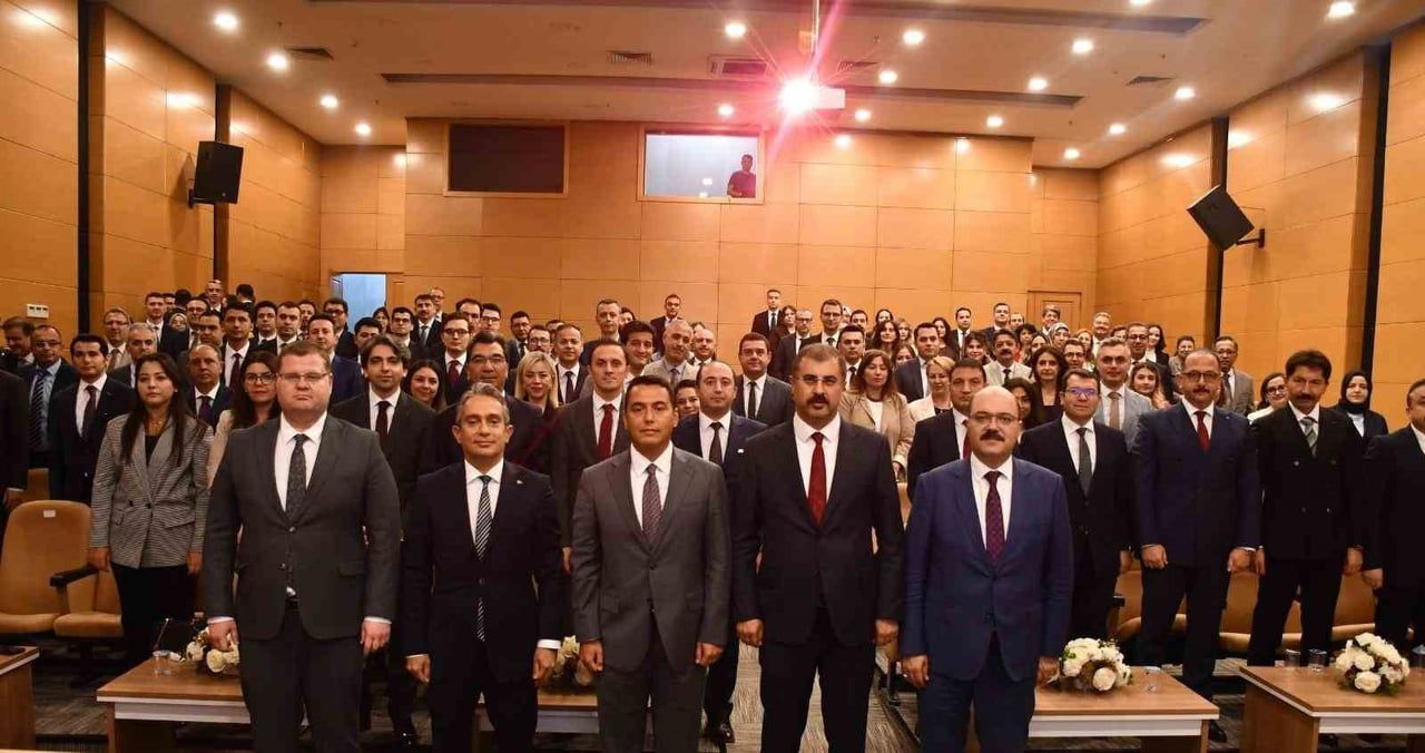 HÂKİMLER VE SAVCILAR KURULU (HSK) GENEL SEKRETERİ AHMET UĞUZ VE GENEL SEKRETER YARDIMCISI MUSTAFA...