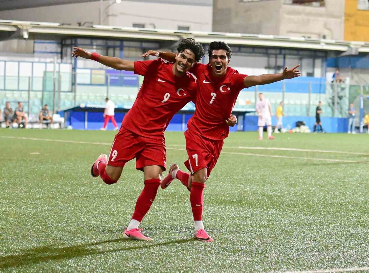 2026 AKDENİZ OYUNLARI İKİNCİ MAÇINDA U20 MİLLİ FUTBOL TAKIMI, KUZEY MAKEDONYA'YI 3-0 MAĞLUP...