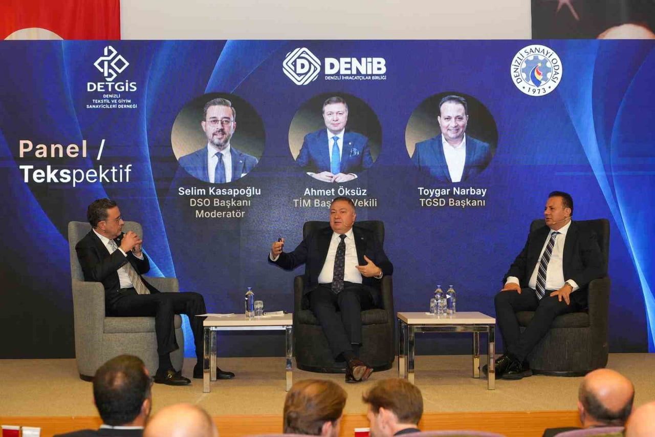 SEKTÖR TEMSİLCİLERİNİ DENİZLİ'DE BULUŞTURAN TEKSPEKTİF PROGRAMINDA, TEKSTİL VE HAZIR GİYİMDEKİ...