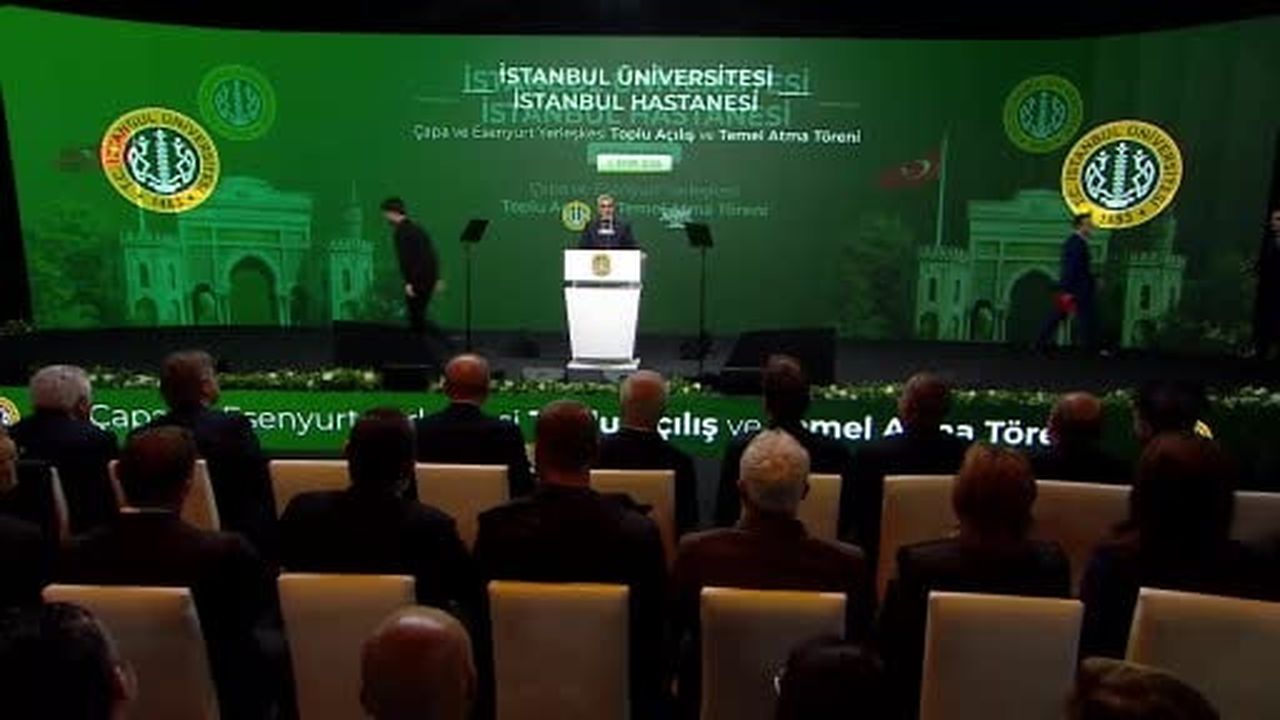 Bakan Memişoğlu: "Esenyurt’taki 300 yataklı hastaneyi İstanbul Üniversitesi’ne tahsis...
