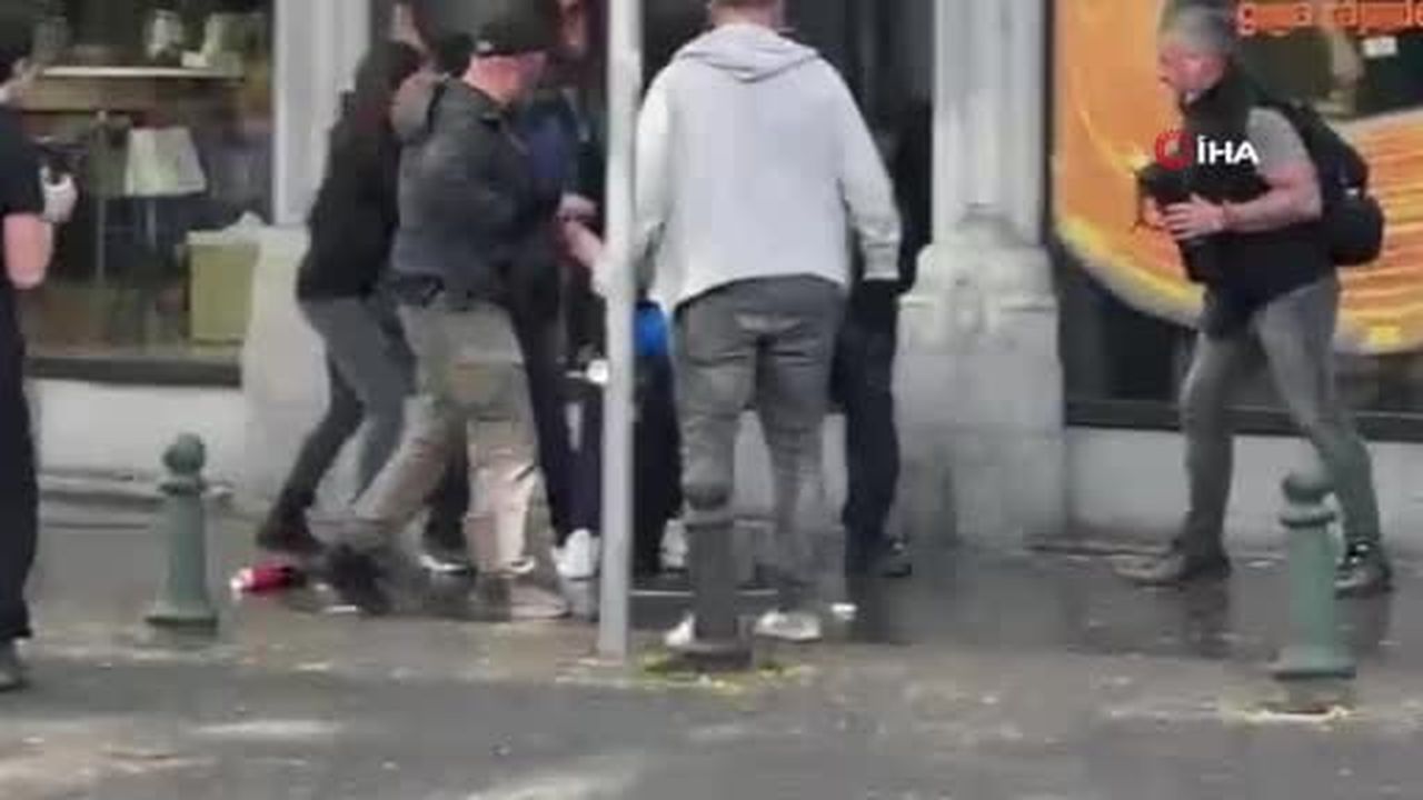 Fransa'da başlayan ve Belçika'ya sıçrayan öğrenci protestoları yeniden alevlendi. Çıkan olaylarda...