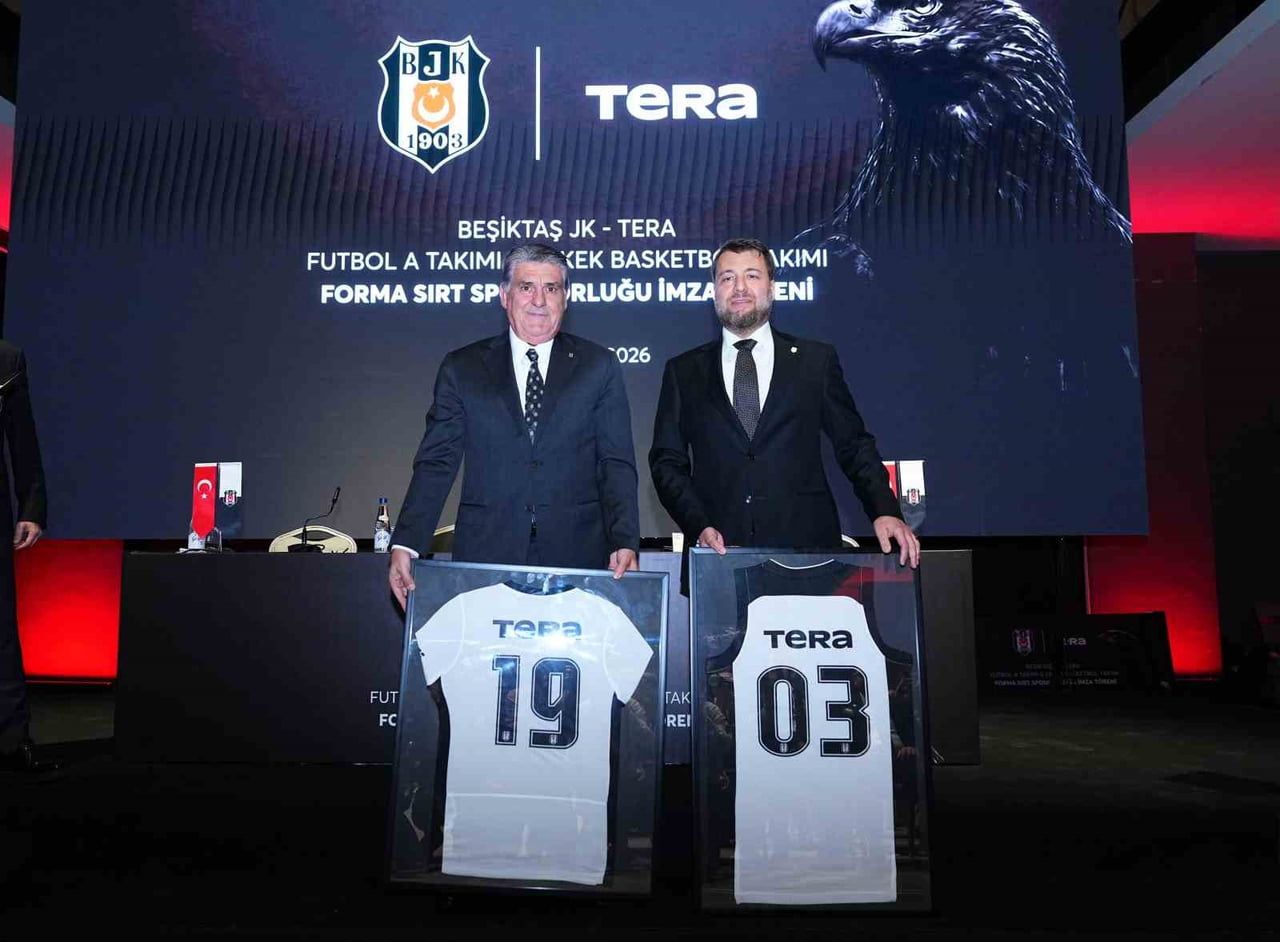 TERA HOLDİNG İLE BEŞİKTAŞ JK ARASINDA FUTBOL VE BASKETBOLU KAPSAYAN SPONSORLUK ANLAŞMASI...