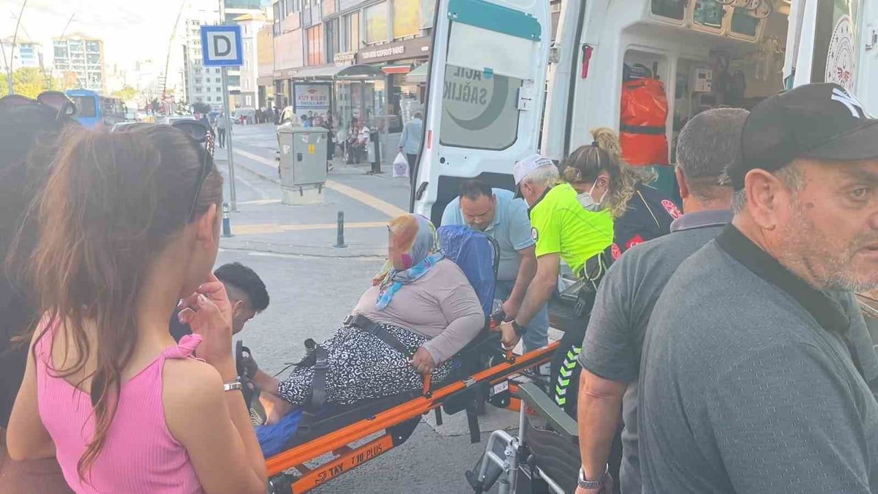 NİĞDE’DE OTOMOBİL YAYA GEÇİDİNDE ENGELLİ VATANDAŞA ÇARPTI