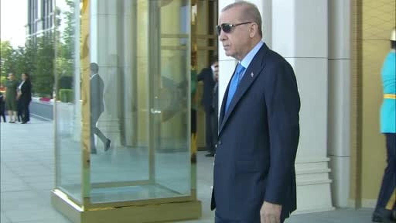 Cumhurbaşkanı Erdoğan, Avusturya Şansölyesi Christian Stocker’i törenle karşıladı