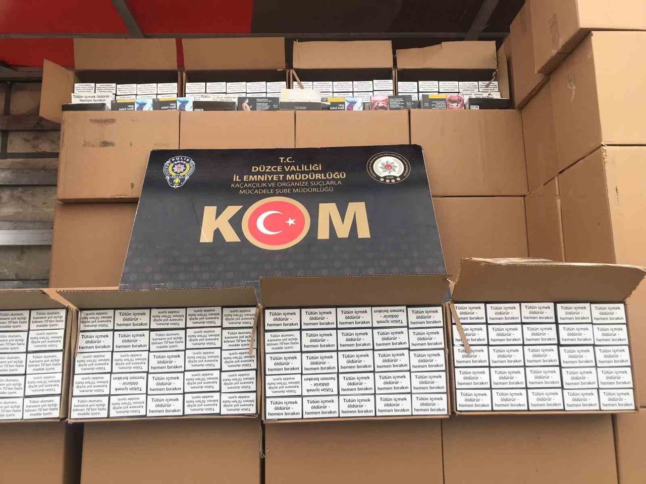 EKİPLER SON BİR HAFTA İÇERİSİNDE YAPTIĞI ÇALIŞMALARDA 5 BİN DOLU MAKARON, BİN 500 PAKET KAÇAK...