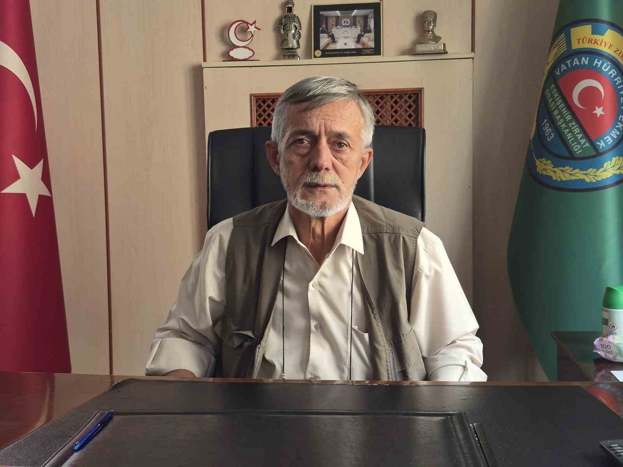 ODUNPAZARI ZİRAAT ODASI BAŞKANI BURHAN ÇELİKOĞLU
