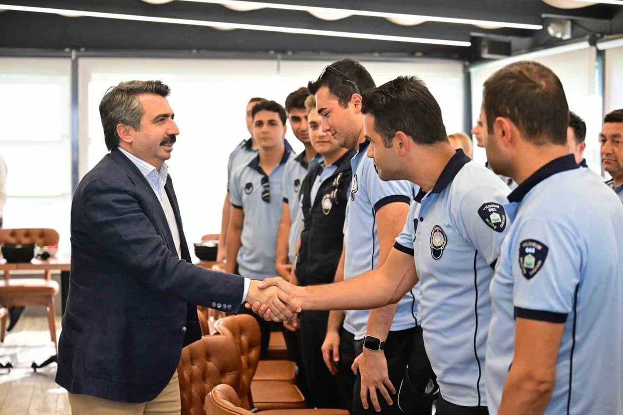 YILDIRIM BELEDİYE BAŞKANI OKTAY YILMAZ, ZABITA TEŞKİLATI'NIN 200. KURULUŞ YIL DÖNÜMÜ VE ZABITA...
