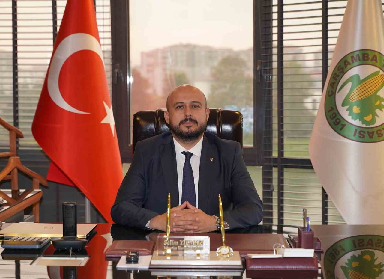 ÇARŞAMBA TİCARET BORSASI (ÇTB) YÖNETİM KURULU BAŞKANI SELİM YILMAZ, "BİRLİĞİMİZDEN GÜÇ ALACAK...