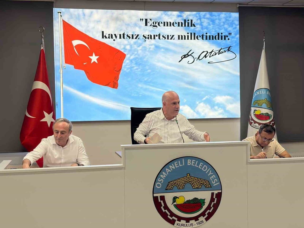 OSMANELİ BELEDİYESİ SGK VE MALİYE BORÇ YÜKÜNDEN KURTULDU