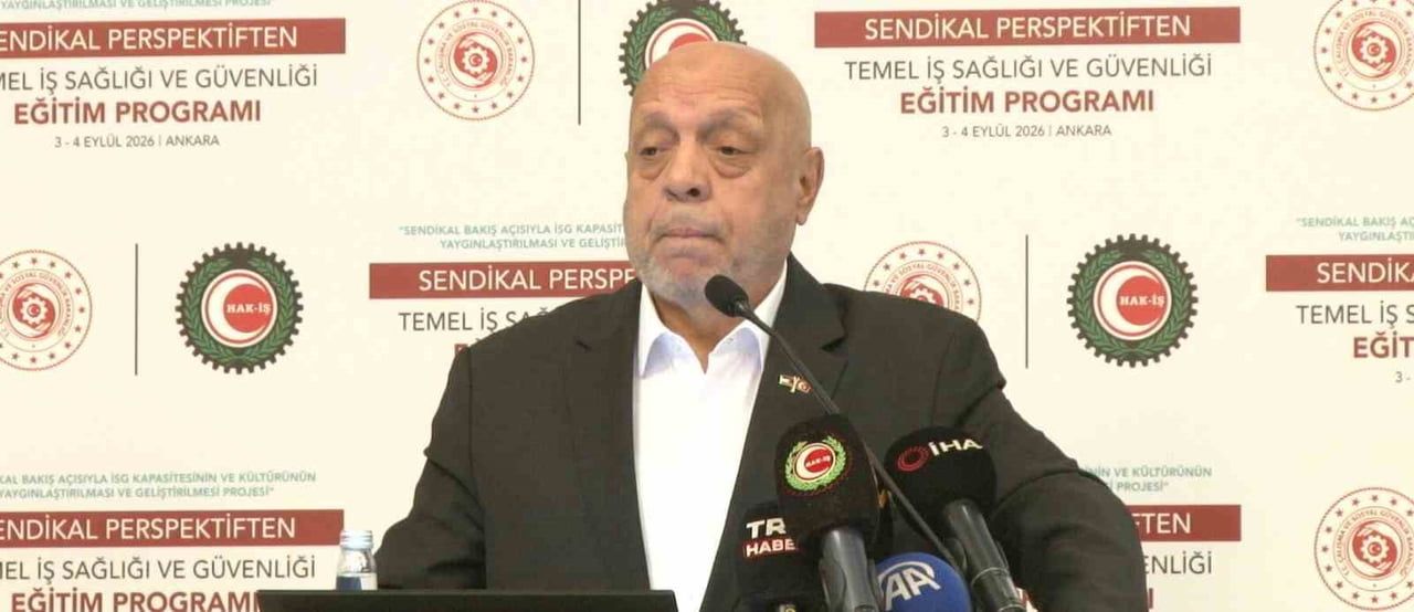 HAK İŞÇİ SENDİKALARI KONFEDERASYONU (HAK-İŞ) GENEL BAŞKANI MAHMUT ARSLAN, "ASGARİ ÜCRET TESPİT...