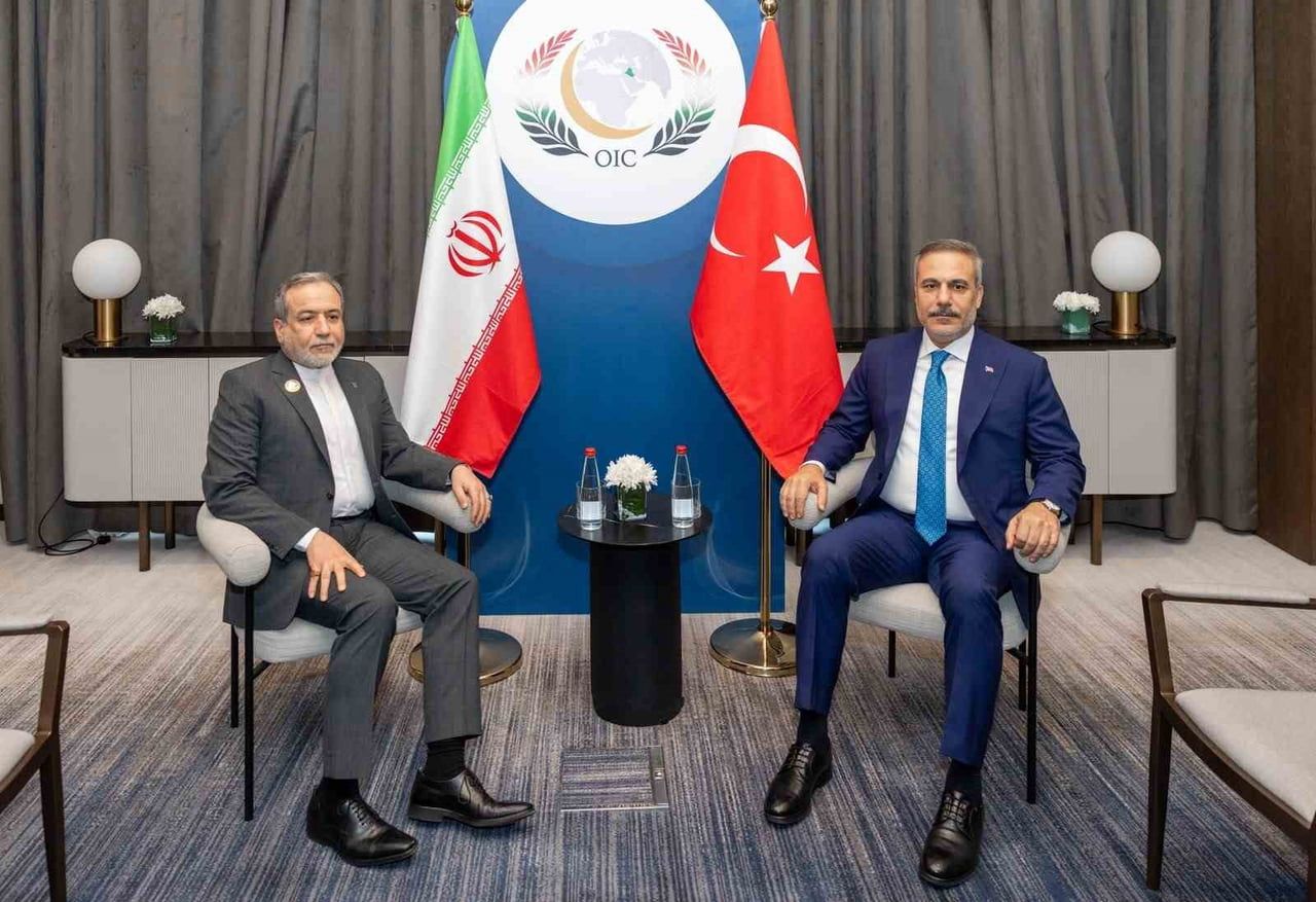 DIŞİŞLERİ BAKANI HAKAN FİDAN, BAĞDAT'TA İRAN DIŞİŞLERİ BAKANI ABBAS ARAKÇİ İLE BİR ARAYA...