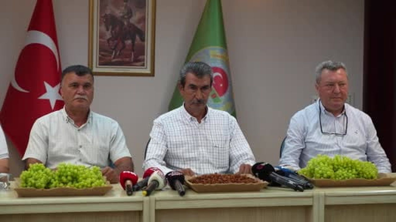 Kuru üzüm üreticisinden taban fiyat çağrısı
