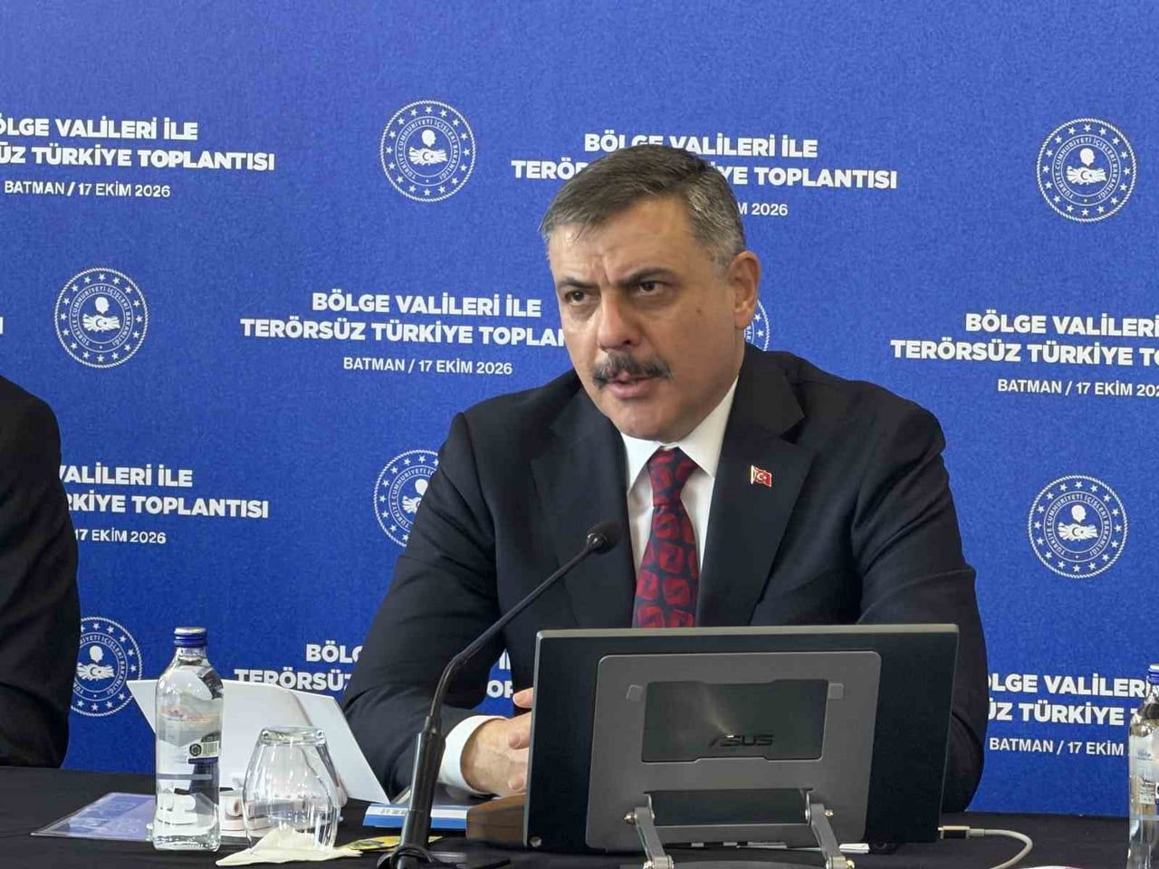 TOPLANTIDA KONUŞAN İÇİŞLERİ BAKANI MUSTAFA ÇİFTÇİ, TÜRKİYE’NİN TARİHİNİN ÖNEMLİ DÖNÜM...
