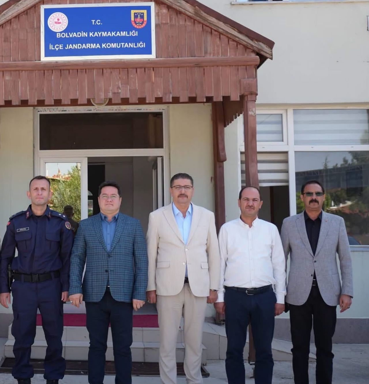 AFYONKARAHİSAR BOLVADİN İLÇE JANDARMA KOMUTANI JANDARMA ÜSTEĞMEN RIDVAN KELEŞ İLÇE PROTOKOL...