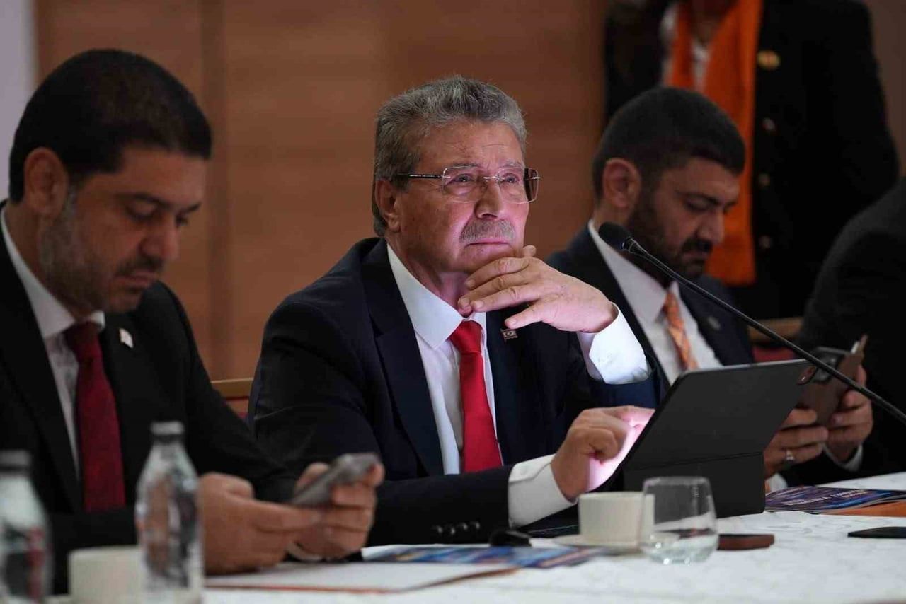 KUZEY KIBRIS TÜRK CUMHURİYETİ (KKTC) BAŞBAKANI VE ULUSAL BİRLİK PARTİSİ (UBP) GENEL BAŞKANI ÜNAL...