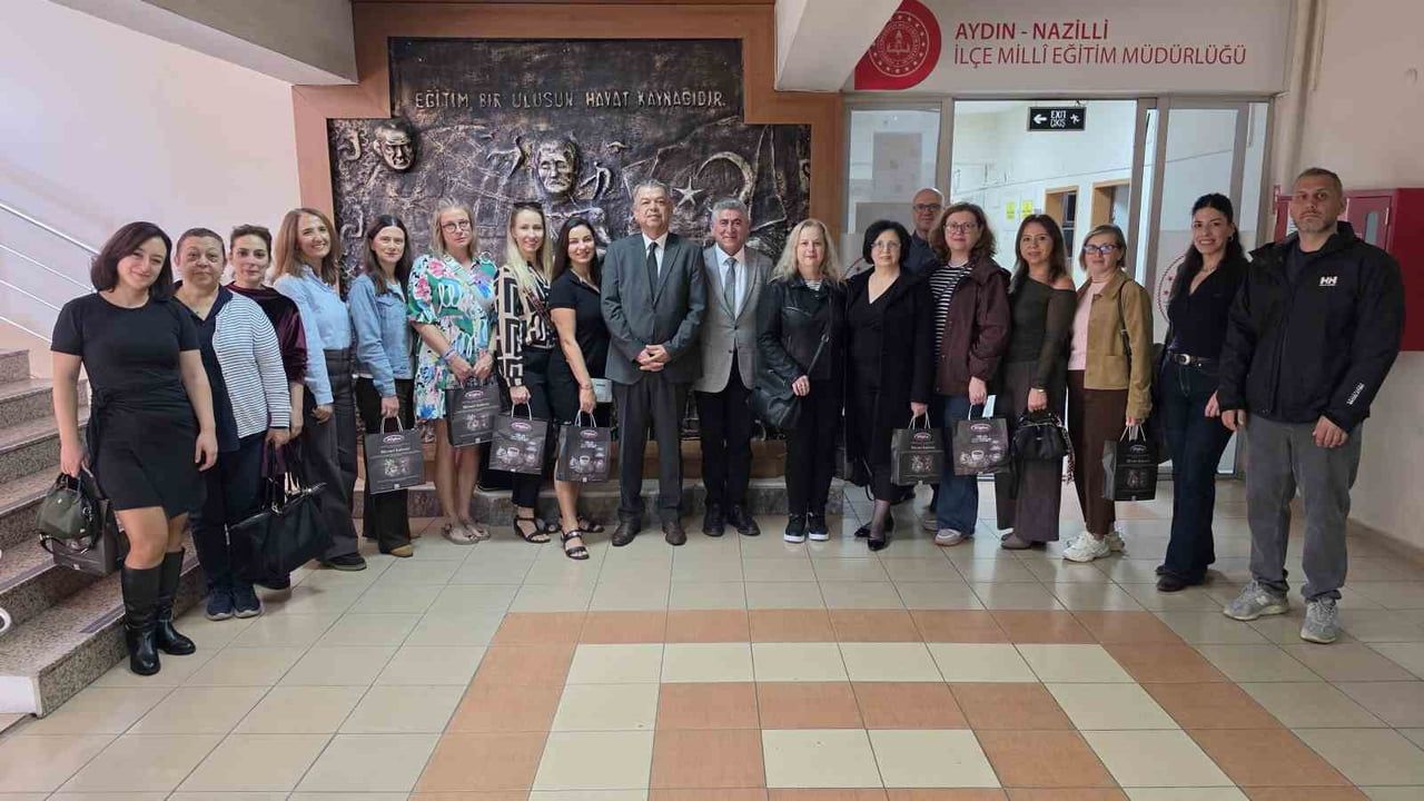 ERASMUS+ PROJE ORTAKLARINDAN MÜDÜR GÜNER’E ZİYARET