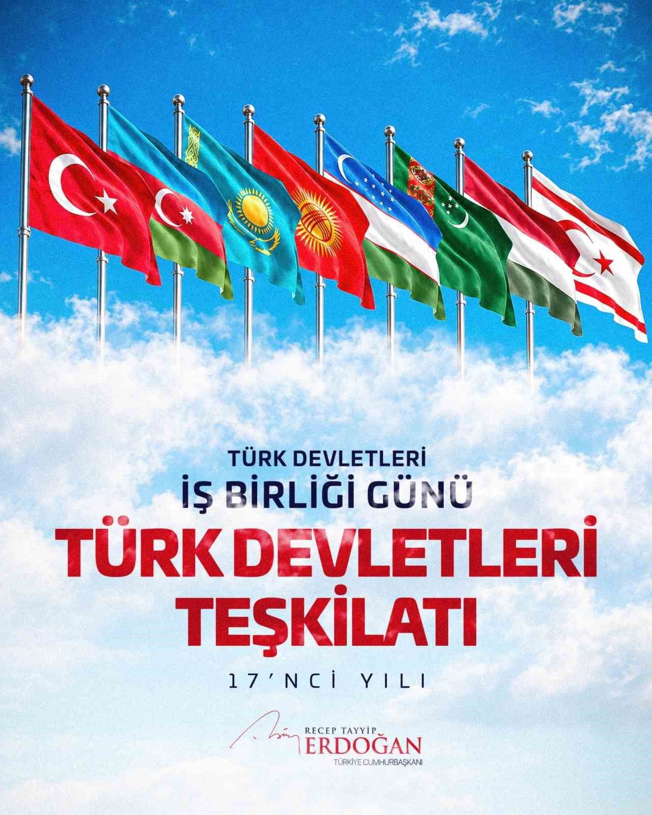 CUMHURBAŞKANI RECEP TAYYİP ERDOĞAN, TÜRK DEVLETLERİ TEŞKİLATI’NIN KURULMASINI SAĞLAYAN NAHÇIVAN...