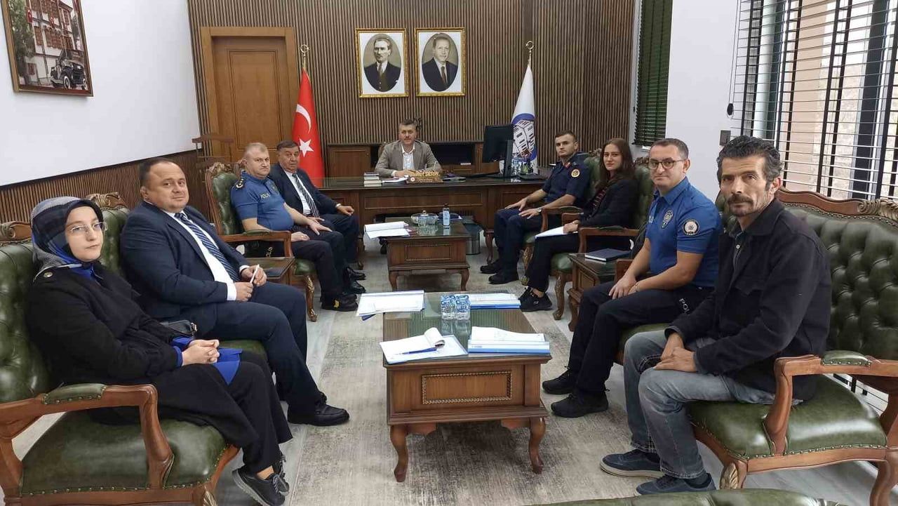 HAVZA’DA SPOR GÜVENLİĞİ MASAYA YATIRILDI