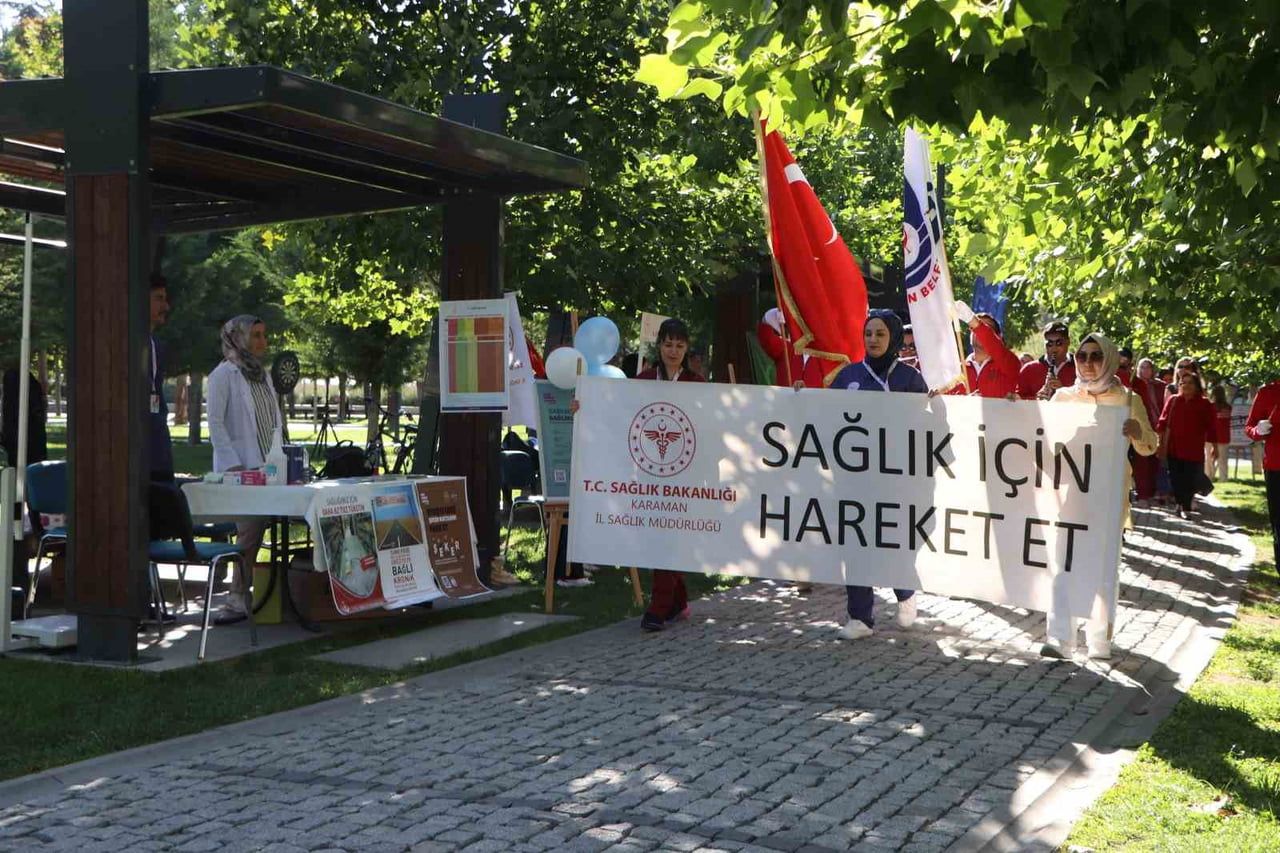 KARAMAN’DA 3-9 EYLÜL HALK SAĞLIĞI HAFTASI ÇERÇEVESİNDE "SAĞLIKLI TOPLUM, GÜÇLÜ YARINLAR"...