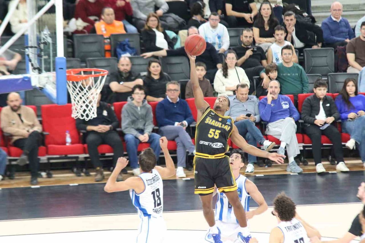 TÜRK TELEKOM, EUROCUP B GRUBU 4. HAFTA MAÇINDA LİTVANYA EKİBİ BC SİAULİAİ’YE 94-84 MAĞLUP...