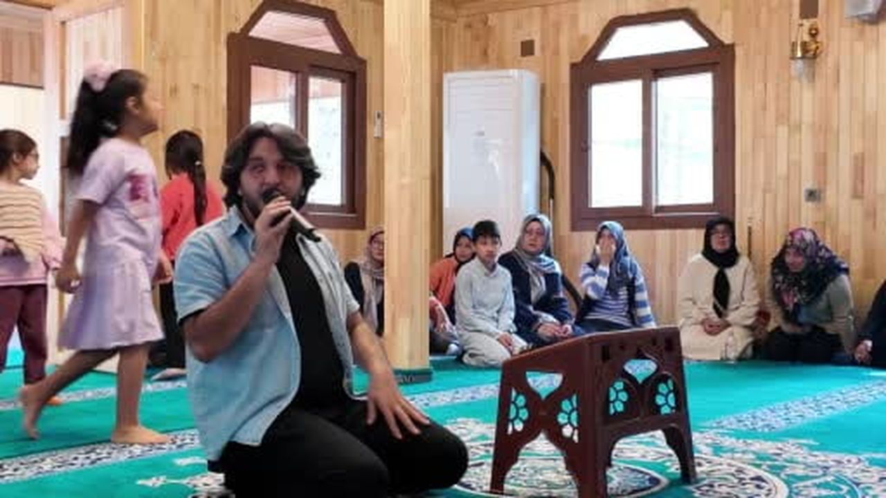 Minik yürekler Kur’an-ı Kerim’i güzel okumak için yarıştı