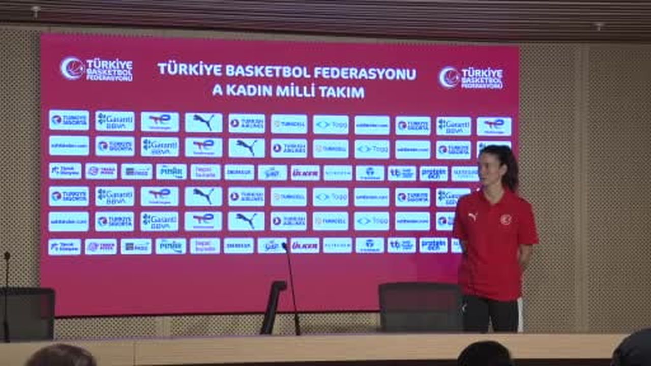A Milli Kadın Basketbol Takımı Kaptanı Olcay Çakır Turgut, FIBA 2026 Kadınlar Dünya Kupası öncesi...