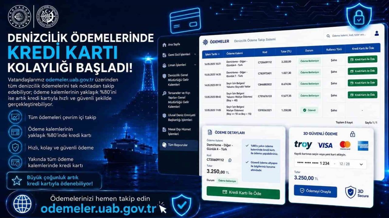 ULAŞTIRMA VE ALTYAPI BAKANI ABDULKADİR URALOĞLU, DENİZCİLİK GENEL MÜDÜRLÜĞÜ TARAFINDAN YÜRÜTÜLEN...