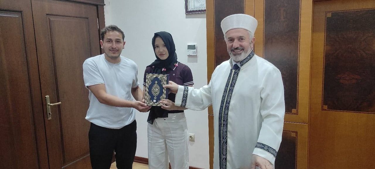 ORDU’NUN ALTINORDU İLÇESİNDE MÜSLÜMAN OLMAK İSTEDİĞİNİ BELİRTEREK İLÇE MÜFTÜLÜĞÜNE BAŞVURAN...