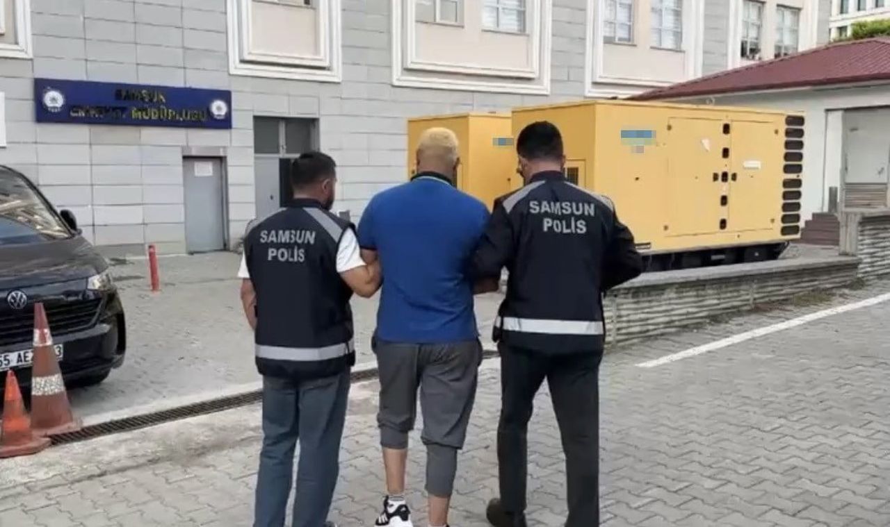 SAMSUN’DA HAKKINDA 16 YIL 3 AY KESİNLEŞMİŞ HAPİS CEZASI BULUNAN CEZAEVİ FİRARİSİ, POLİS...