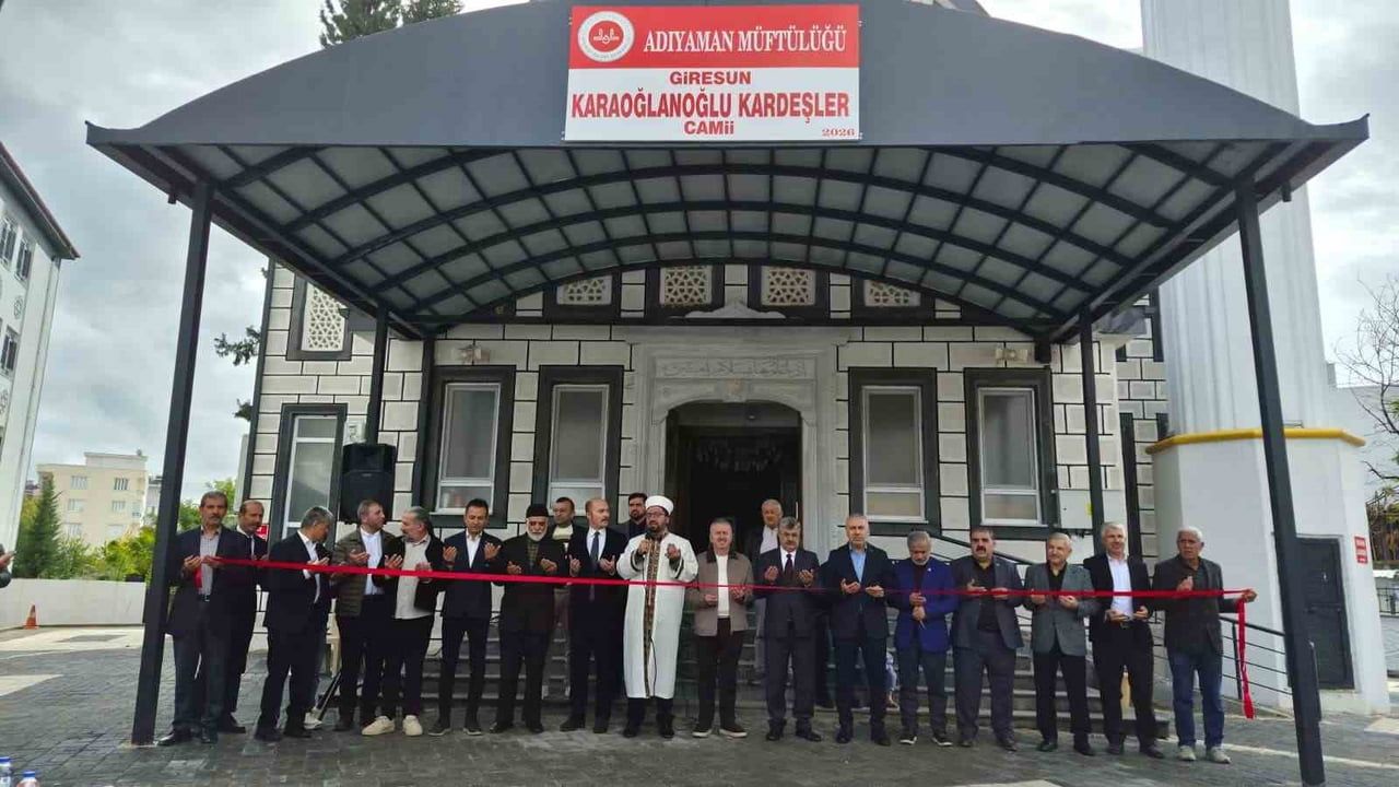 ADIYAMAN’DA 6 ŞUBAT DEPREMLERİNDE AĞIR HASAR ALARAK YIKILAN SAİT AĞA CAMİSİ, GİRESUNLU...