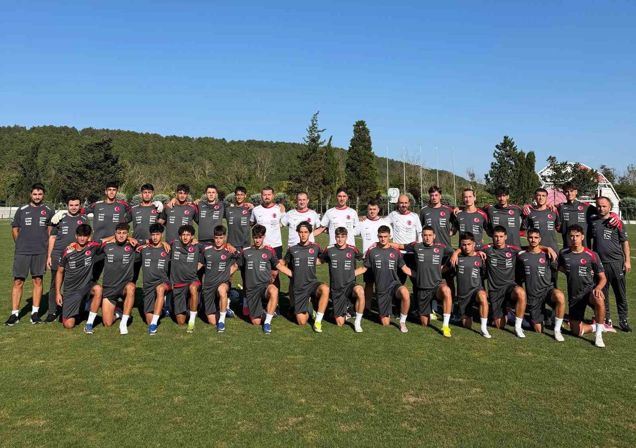 U18 MİLLİ FUTBOL TAKIMI'NIN, İSTANBUL'DA DÜZENLENEN HAZIRLIK KAMPI TFF HASAN DOĞAN MİLLİ TAKIMLAR...