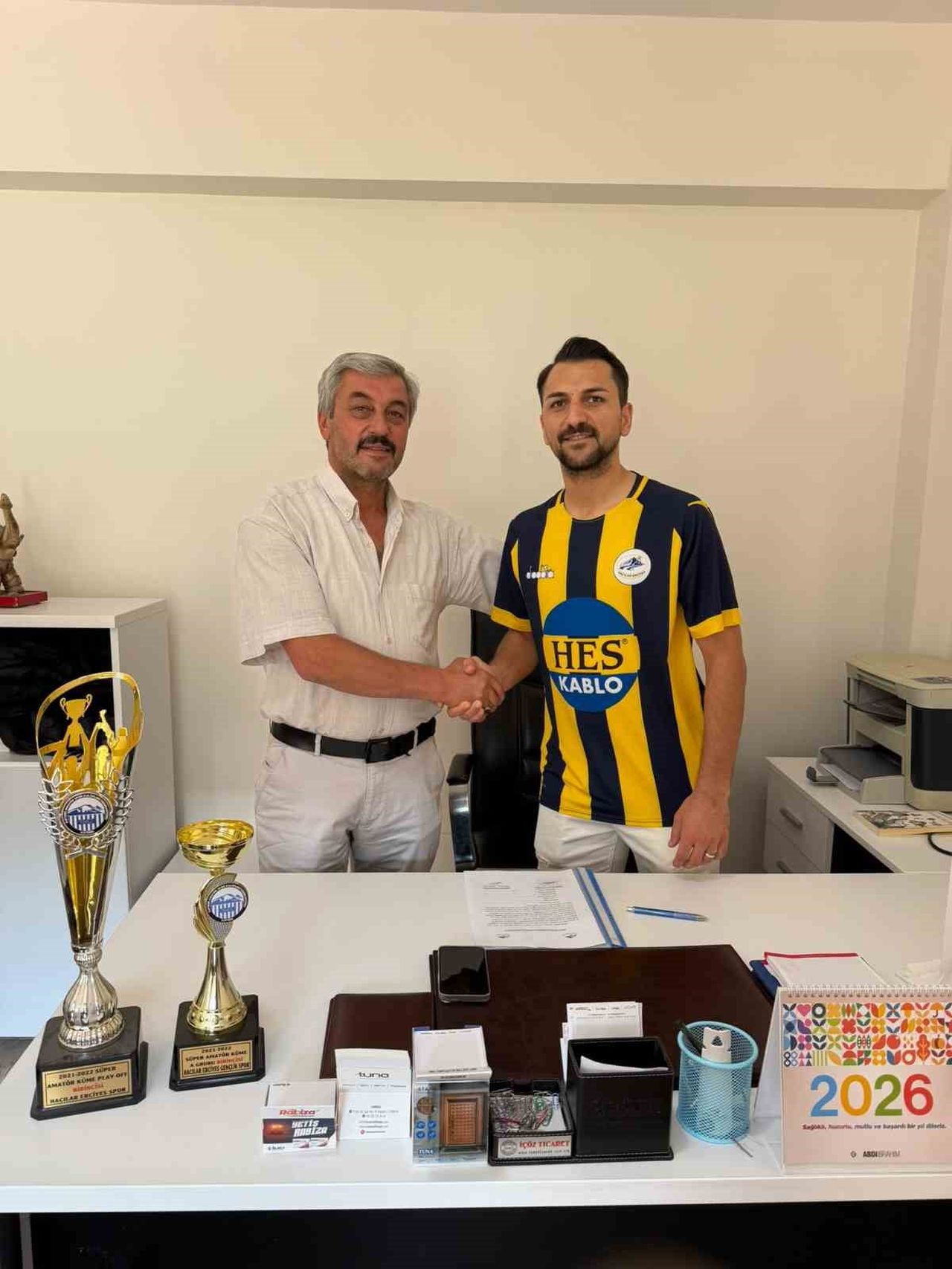 KAYSERİ SÜPER AMATÖR KÜME'DE MÜCADELE EDEN HACILAR ERCİYESSPOR, DIŞ TRANSFERDE TECRÜBELİ OYUNCU...