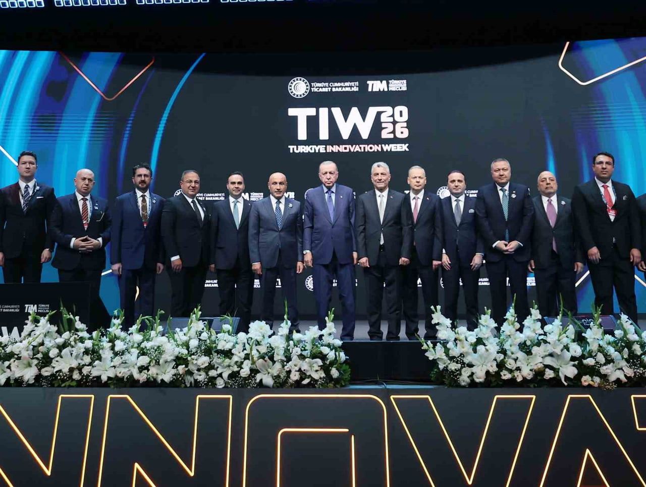 CUMHURBAŞKANI RECEP TAYYİP ERDOĞAN 13. TÜRKİYE İNOVASYON HAFTASI PROGRAMINDA YAPTIĞI KONUŞMADA FON...