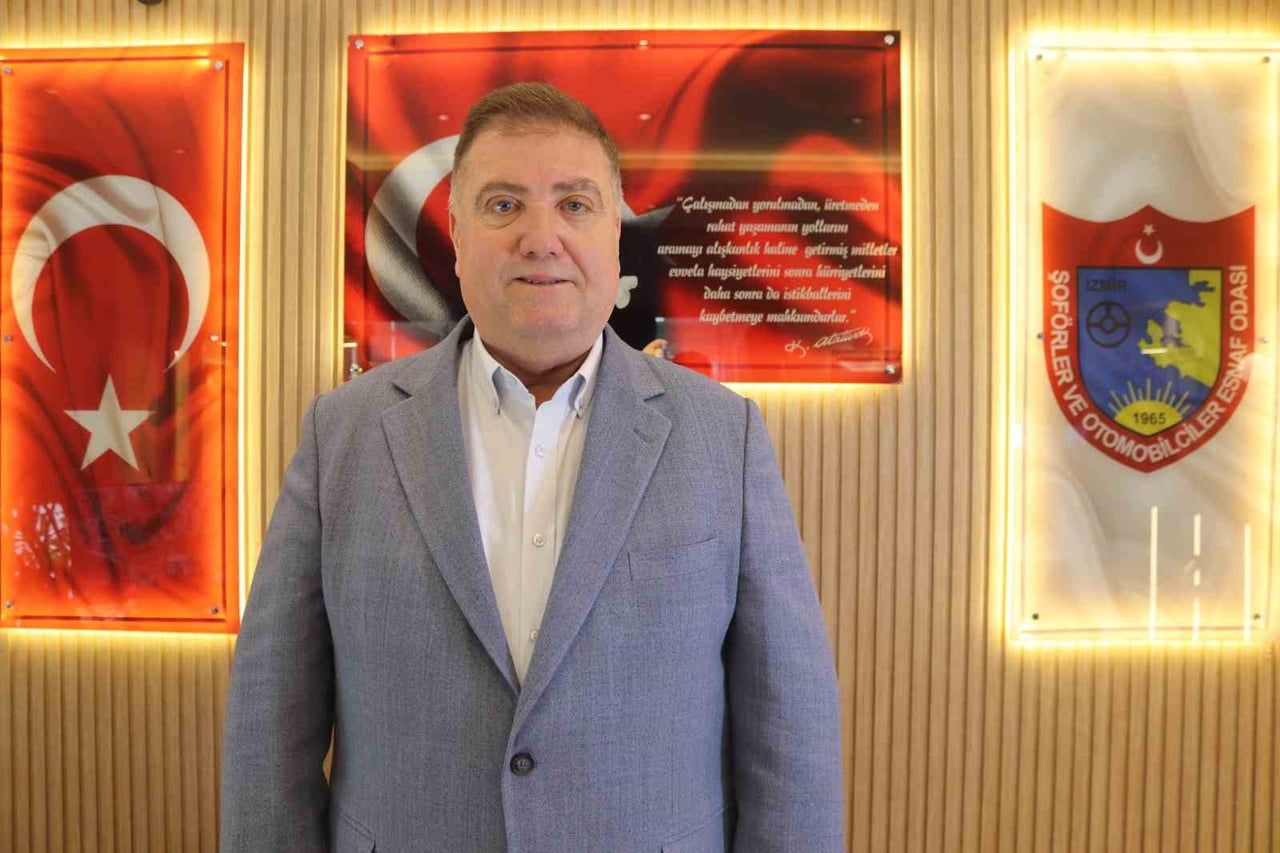 İZMİR ŞOFÖRLER VE OTOMOBİLCİLER ESNAF ODASI BAŞKANI ERKAN ÖZKAN