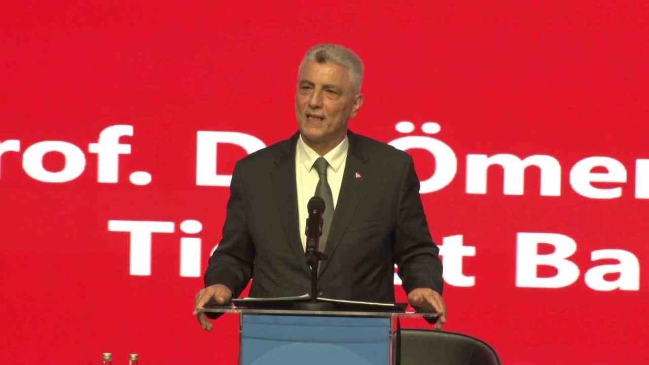 TİCARET BAKANI ÖMER BOLAT, İSTANBUL FİNANS MERKEZİ (İFM) HALKBANK KONFERANS SALONU'NDA...
