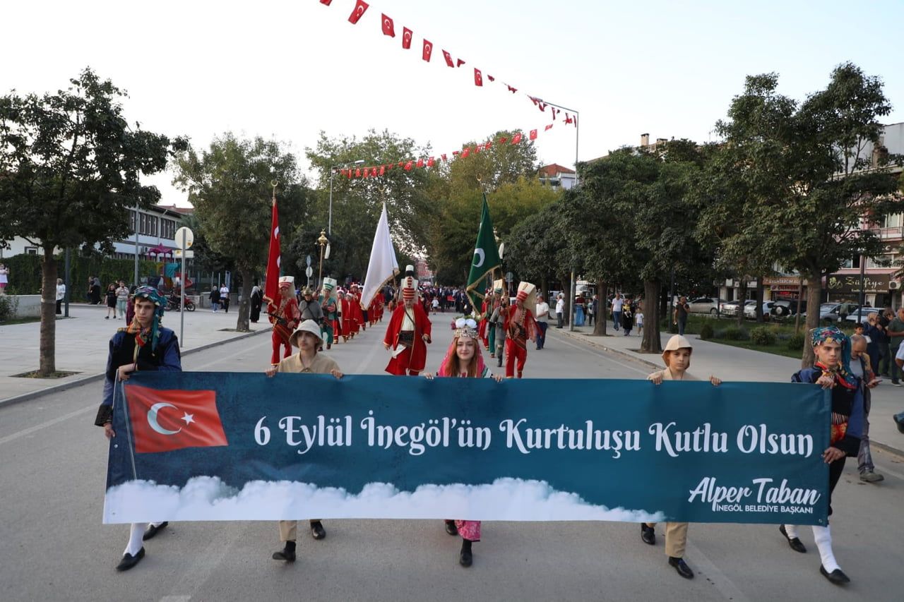 İNEGÖL BELEDİYESİ, 6 EYLÜL İNEGÖL'ÜN DÜŞMAN İŞGALİNDEN KURTULUŞUNUN 104. YIL DÖNÜMÜ DOLAYISIYLA...