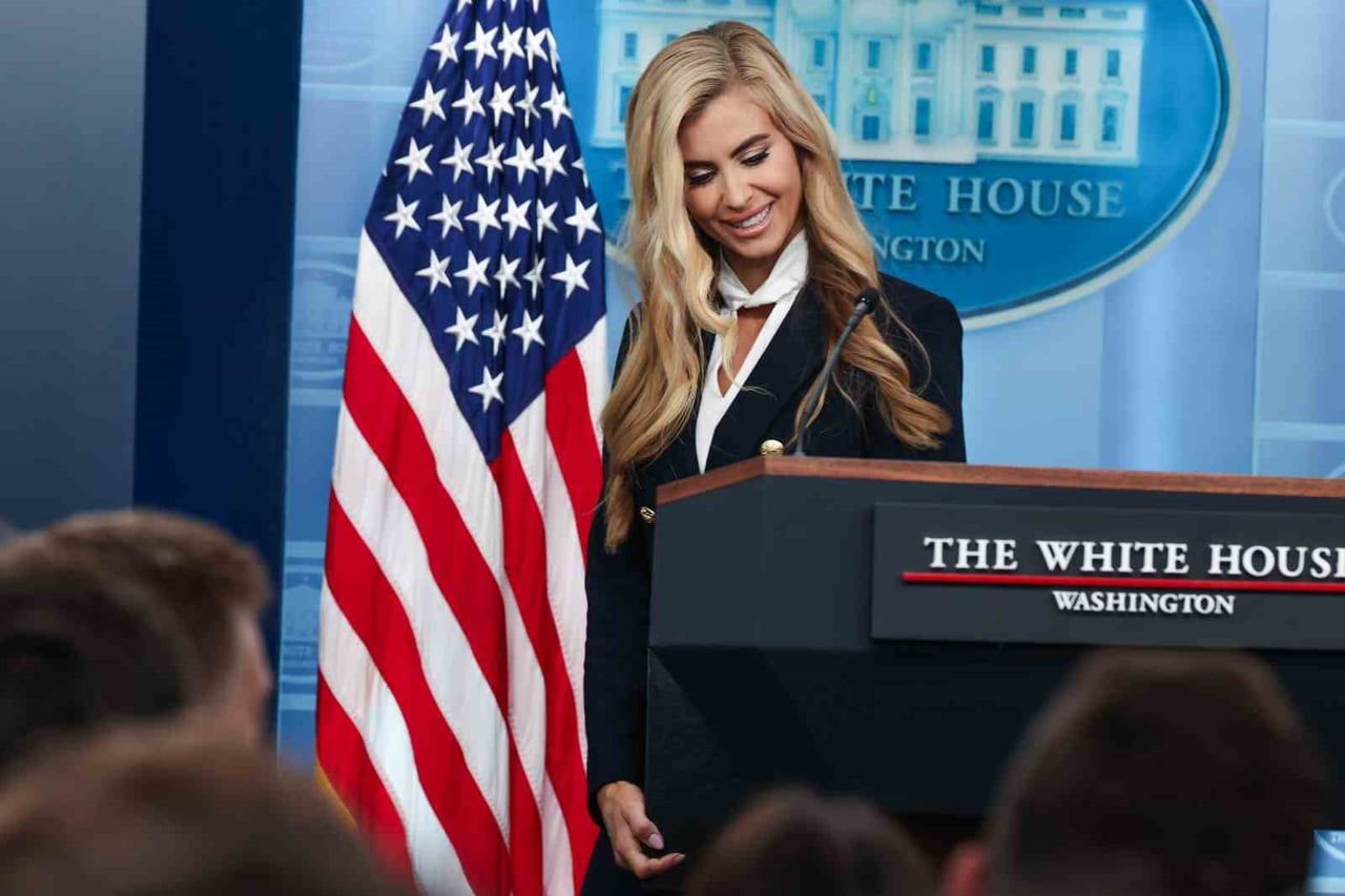 ABD BAŞKANI DONALD TRUMP'IN ATAMASIYLA 12 EKİM’DE BEYAZ SARAY SÖZCÜSÜ GÖREVİNE GETİRİLEN KATİE...