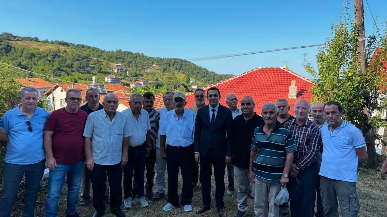 AYANCIK KAYMAKAMI MEVLANA KÜRKCÜ, KÖY ZİYARETLERİ KAPSAMINDA DOLAY, ÜNLÜCE VE ORTALIK KÖYLERİNİ...