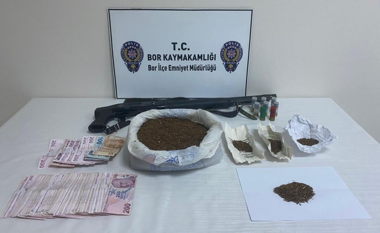BOR’DA UYUŞTURUCU OPERASYONU