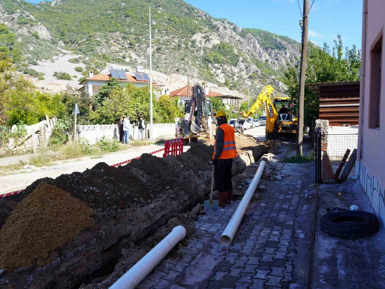 MUĞLA BÜYÜKŞEHİR BELEDİYESİ MUSKİ GENEL MÜDÜRLÜĞÜ, ULA İLÇESİNE BAĞLI GÖKOVA MAHALLESİ HALİL DERE...