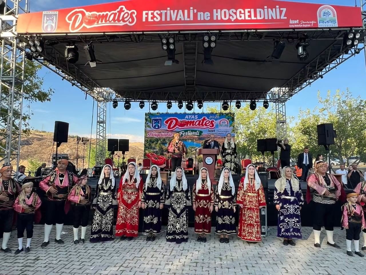 ANKARA’NIN COĞRAFİ İŞARETLİ LEZZETLERİNDEN AYAŞ DOMATESİ’NİN TANITILDIĞI FESTİVAL, İLÇE...