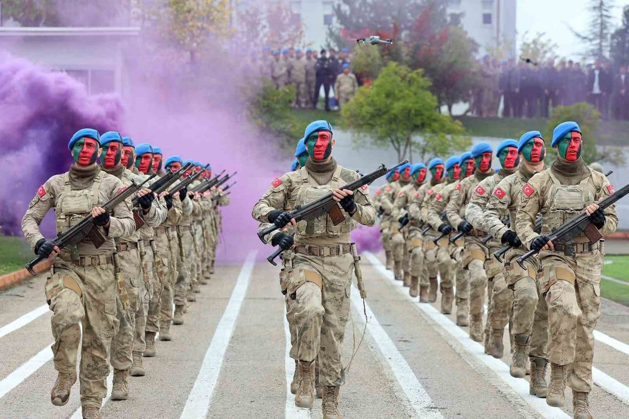 KARABÜK'ÜN SAFRANBOLU İLÇESİNDE JANDARMA KOMANDO EĞİTİM MERKEZİ'NDE EĞİTİMLERİNİ TAMAMLAYAN 2 BİN...