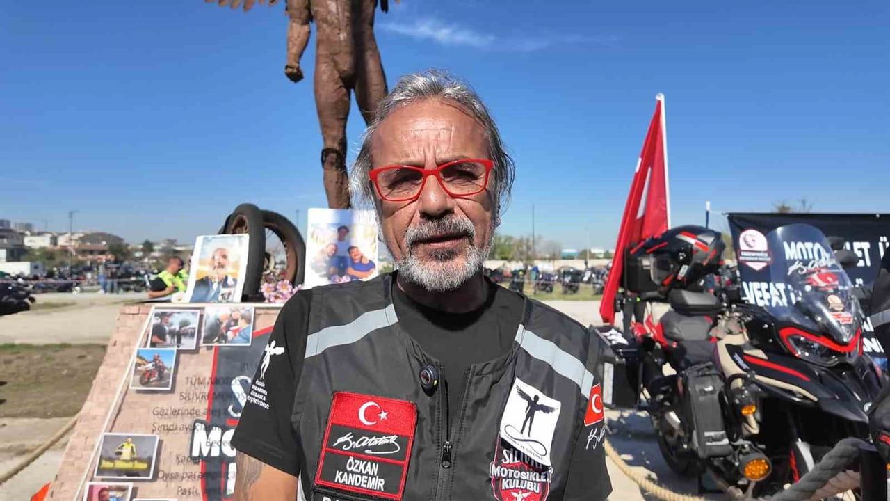 SİLİVRİ MOTOSİKLET KULÜBÜ BAŞKANI ÖZKAN KANDEMİR