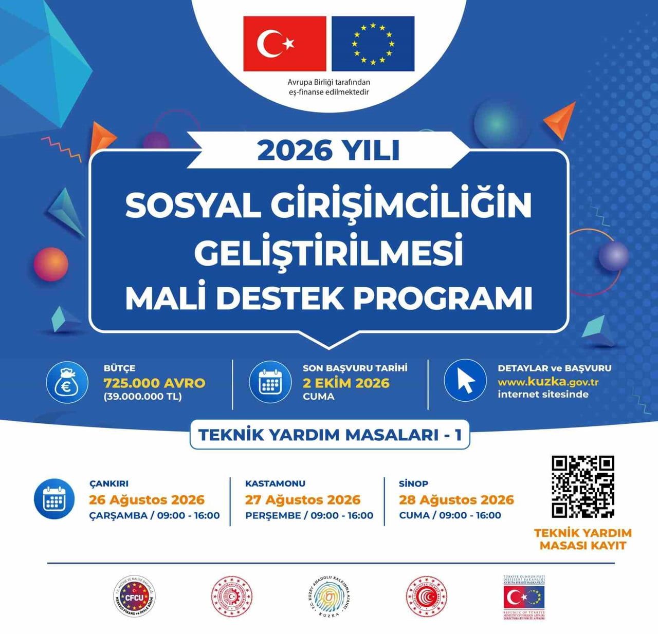 KUZEY ANADOLU KALKINMA AJANSI’NIN SOSYAL GİRİŞİMCİLİĞİN GELİŞTİRİLMESİ PROGRAMI KAPSAMINDA...