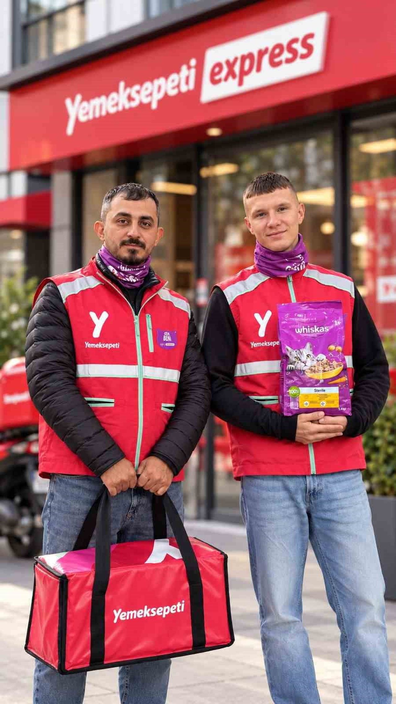 YEMEKSEPETİ, KEDİLERE VE ONLARIN İHTİYAÇLARINA DİKKAT ÇEKEN WHİSKAS'IN, HAYVANLAR İÇİN DAHA İYİ...