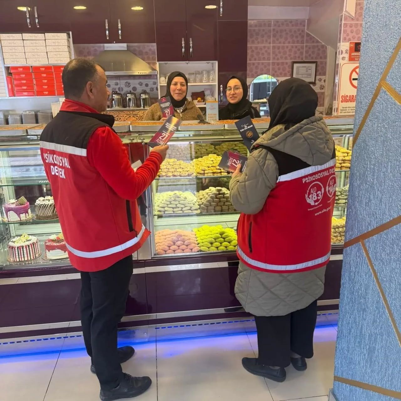 GEDİZ’DE KADINA YÖNELİK ŞİDDETLE MÜCADELE İÇİN FARKINDALIK ÇALIŞMASI