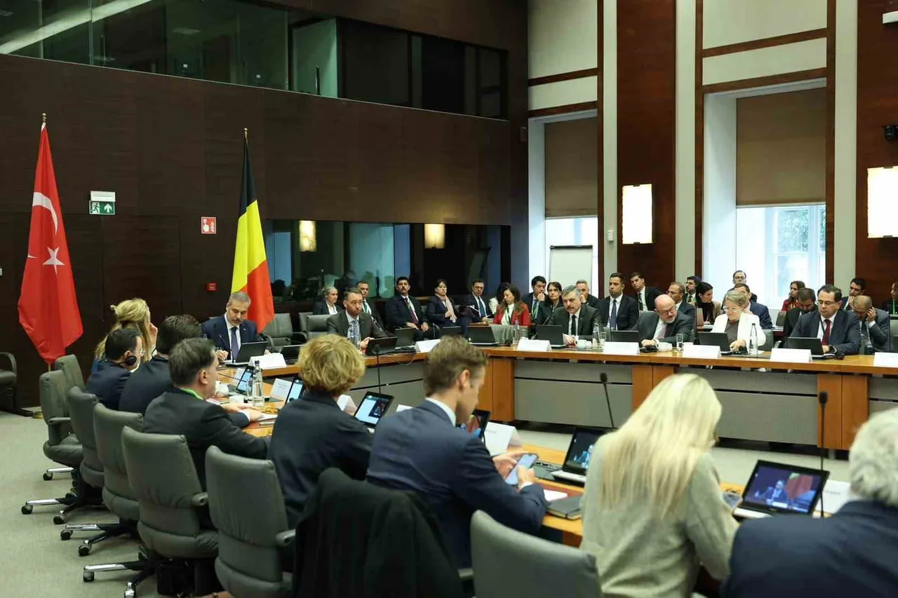 BAKAN ÇİFTÇİ, BELÇİKA'NIN BAŞKENTİ BRÜKSEL'DE DÜZENLENEN TÜRKİYE-BELÇİKA DIŞİŞLERİ, ADALET VE...