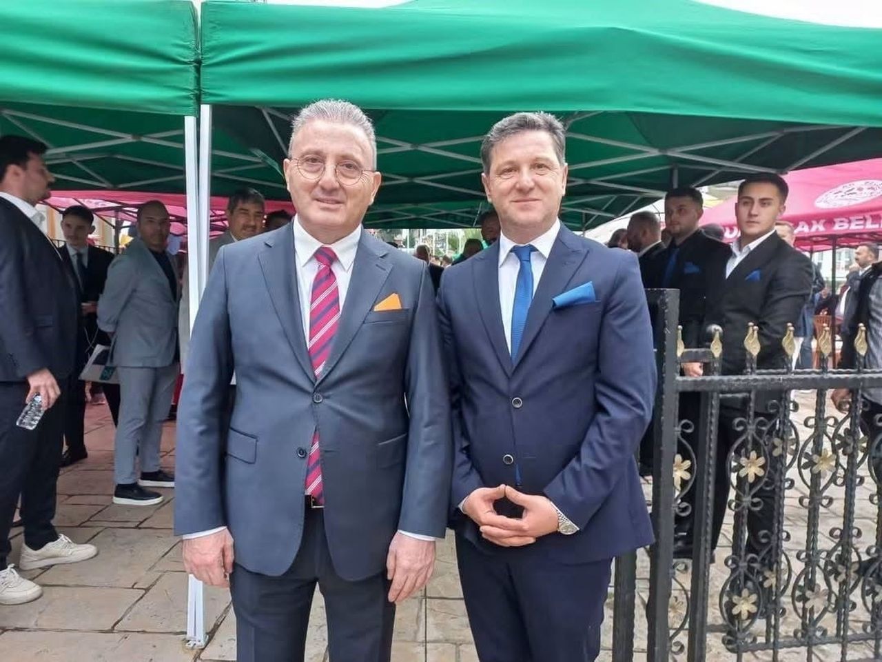 HASAN ÇAKIRMELİKOĞLU (SOLDA) VE ERGİN KILIÇARSLAN
