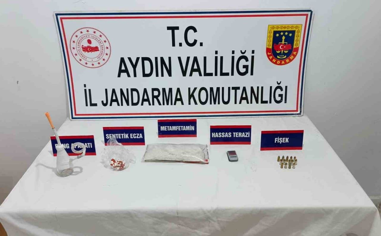 AYDIN’IN KUŞADASI İLÇESİNDE JANDARMA EKİPLERİNCE UYUŞTURUCU MADDE İMAL VE TİCARETİNE YÖNELİK...