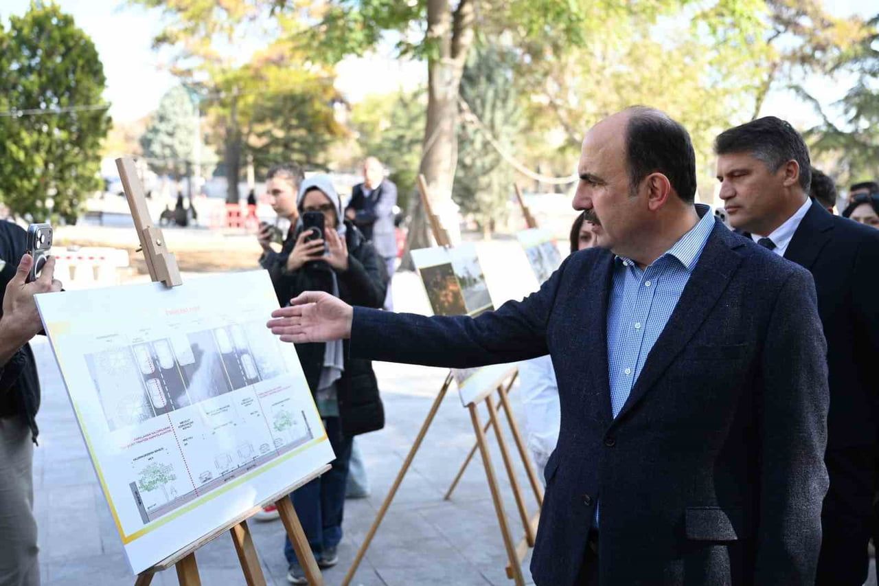 KONYA BÜYÜKŞEHİR BELEDİYE BAŞKANI UĞUR İBRAHİM ALTAY, BASIN MENSUPLARIYLA BİRLİKTE BÜYÜKŞEHİR...
